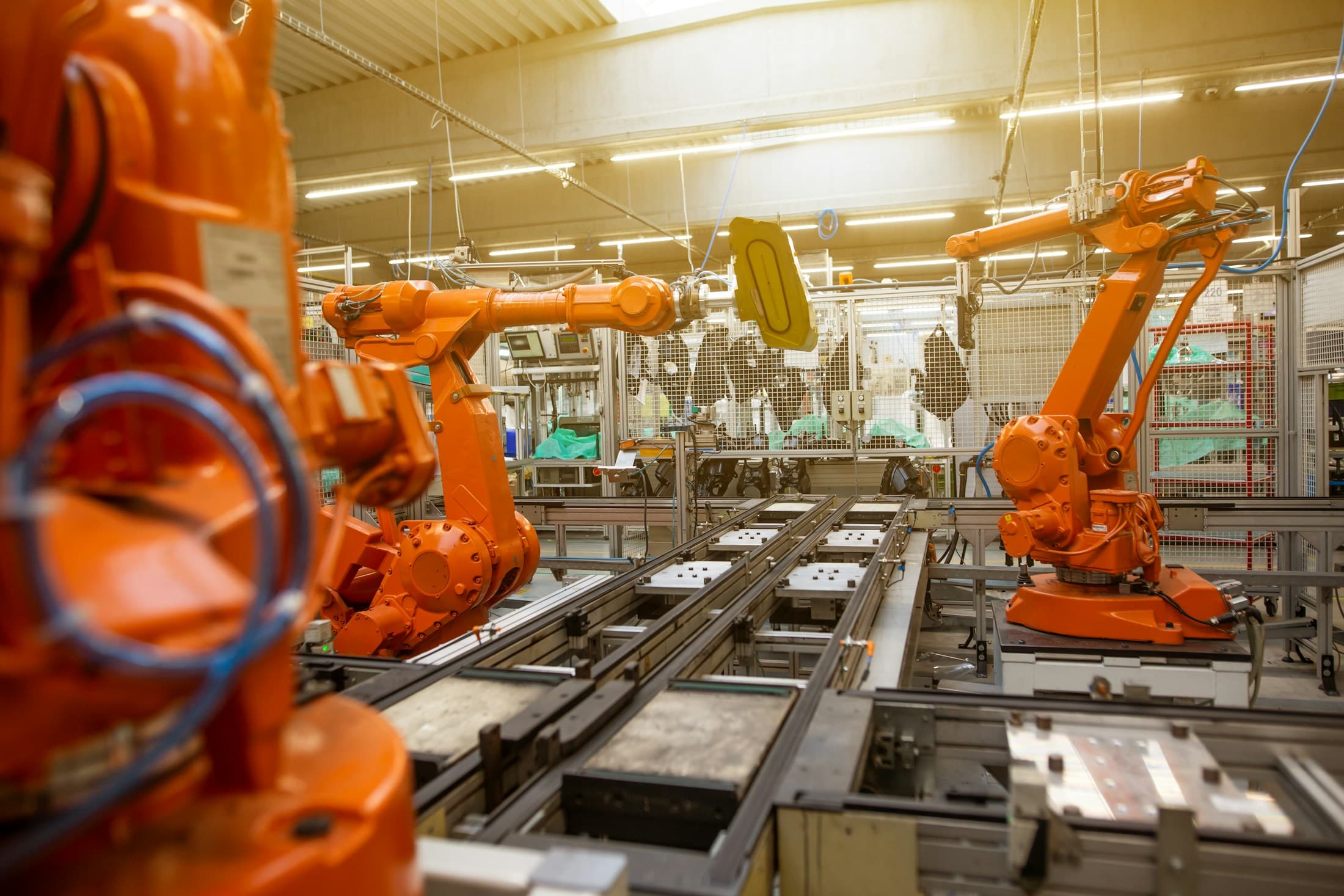 Automated robotic production line and precision manufacturing equipment